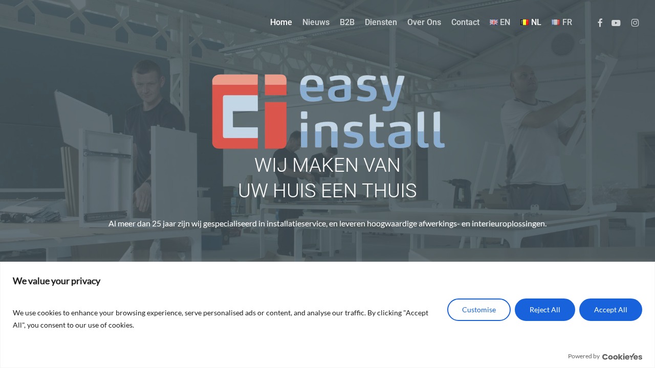 EasyInstall.be Website